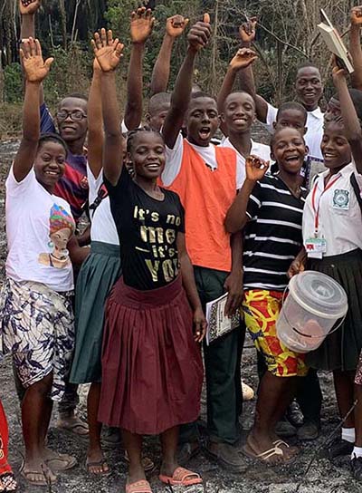 Young Entrepreneurs Club, Liberia 2019, Land purchased after raising funds